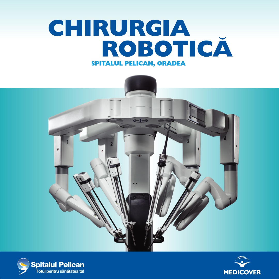 Premiera la SPITALUL PELICAN Oradea: prima interventie chirurgicala robotica in cazul unui copil diagnosticat cu nefroblastom bilateral, realizata intr-un spital privat