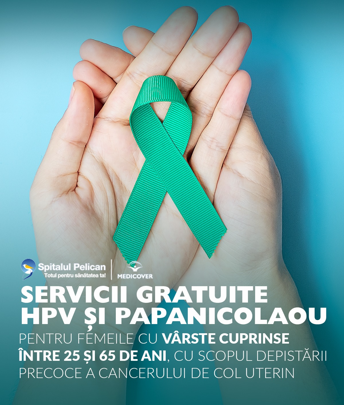 OBSTETRICĂ-GINECOLOGIE: continuă campania GRATUITĂ de testare pentru depistarea precoce a cancerului de col uterin 