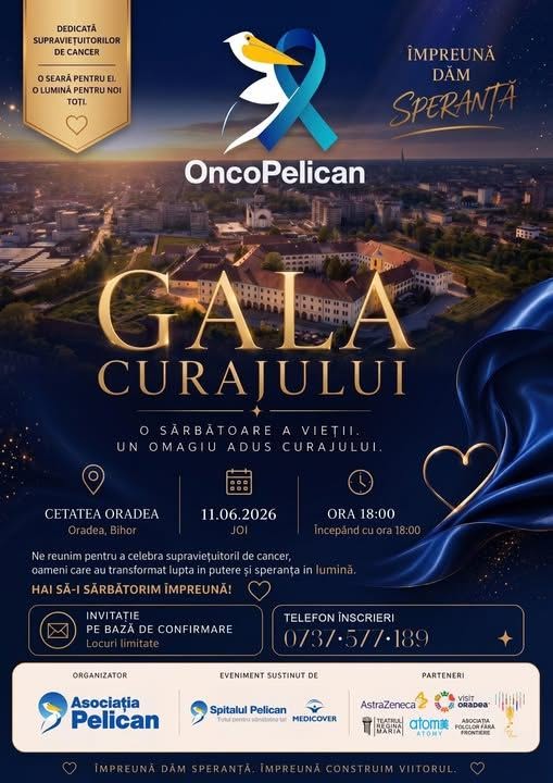 GALA CURAJULUI - eveniment dedicat supraviețuitorilor de cancer