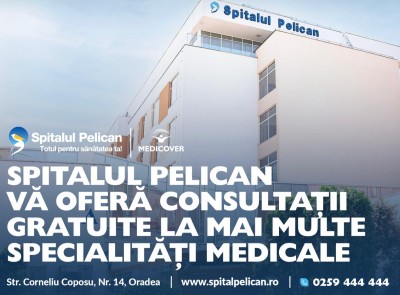 Consultații GRATUITE la medici din mai multe specialități medicale