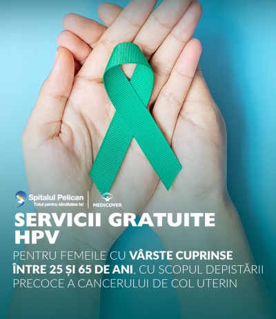 OBSTETRICĂ-GINECOLOGIE: Testări GRATUITE de HPV, pe baza biletului de trimitere de la medicul de familie