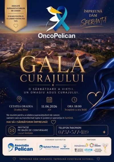 GALA CURAJULUI - eveniment dedicat supraviețuitorilor de cancer